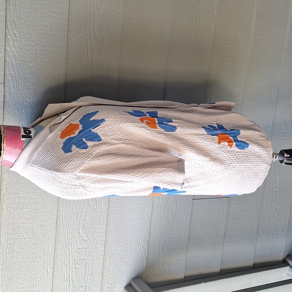 ASOS design knit relaxed camp collar polo button front shirt size Large - Picture 4 of 7